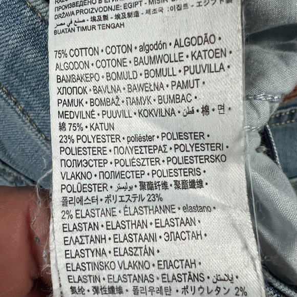 Levi's‎ 514 Straight Fit Performance Jeans Boys 30x30 Denim Cotton Stretch - Picture 9 of 13